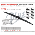 T710 Multifuncional Wiper Blade Windshield Wiper Car Auto Parte